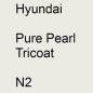 Preview: Hyundai, Pure Pearl Tricoat, N2.